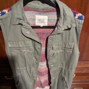 Olive Thread & Supply Vest